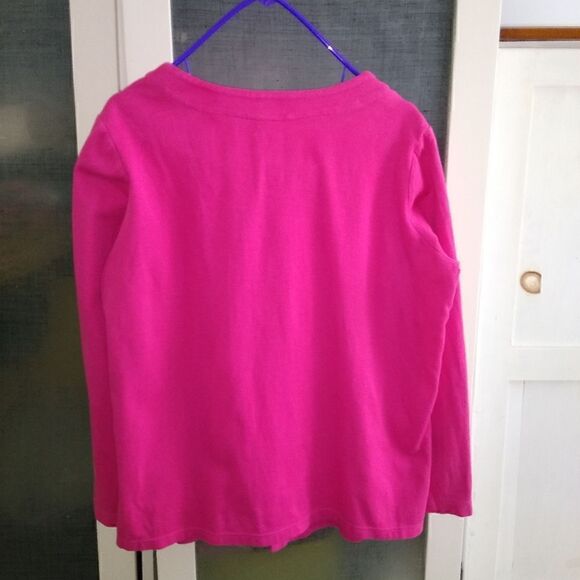 Quaker Factory L pink sweater set - Picture 4 of 11